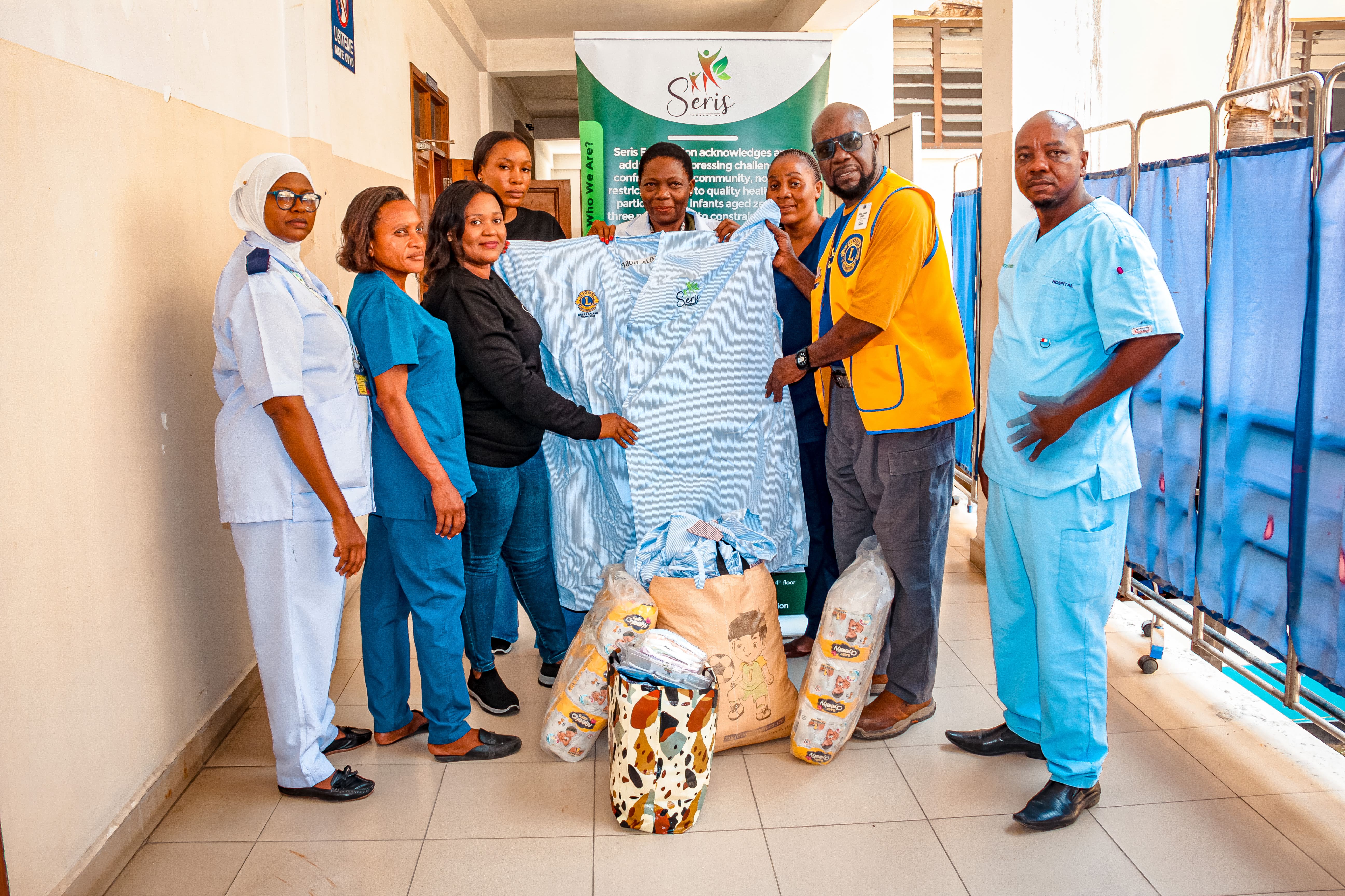 Youth Innovation Foundation Donates Medical Equipment to the Mother and Child Ward at Mnazi Mmoja Hospital, Dar es Salaam