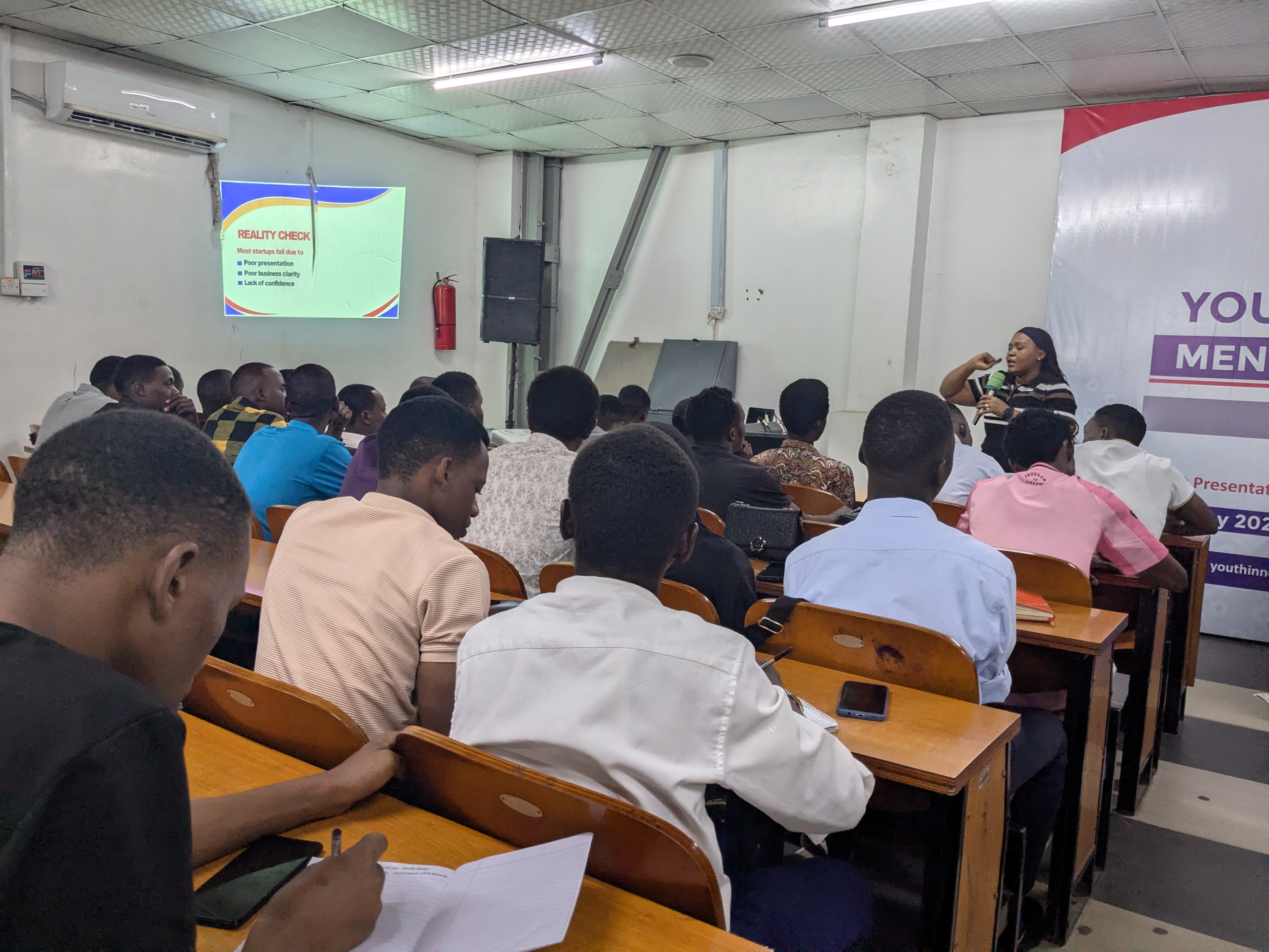 YIF Reaches more than 100 youth at mentorship programme at DMI